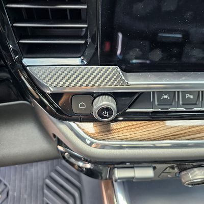 22-24 Chevy Silverado- GMC 1500, 2500, 3500 anti glare dash kit 13.4&quot; touch