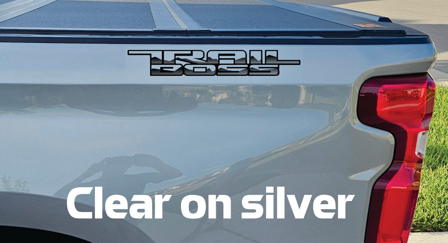 Chevrolet Trail Boss and 22-26  Colorado Trail Boss Decal Sticker Qrt Panel