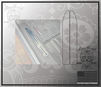 Chevy Silverado GMC Siera sill plate protection film