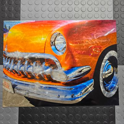 Hot Rod Metal Print