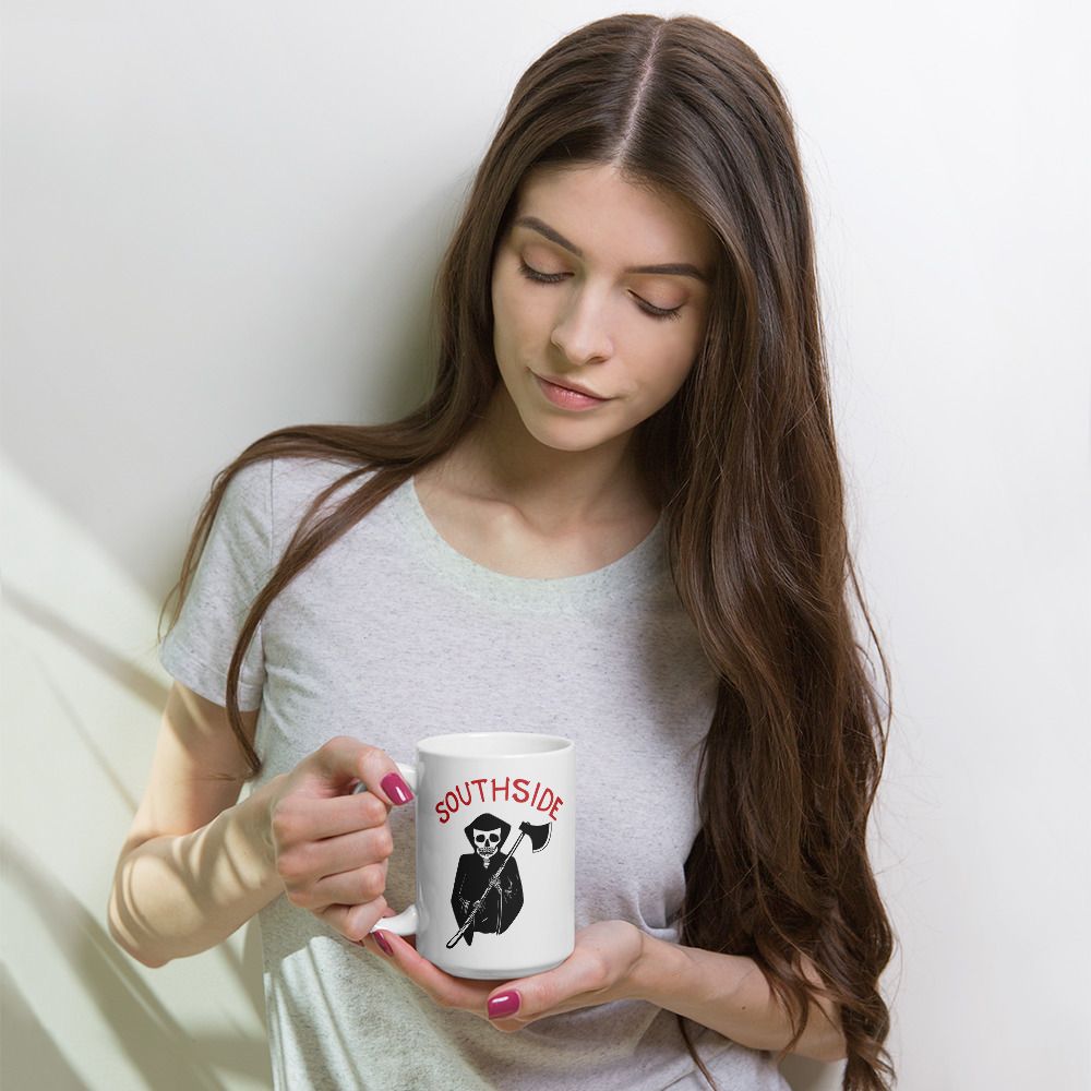 Southside original white glossy mug