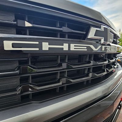 Chevrolet Grill 3D domed emblem 2022-24 Trail Boss
