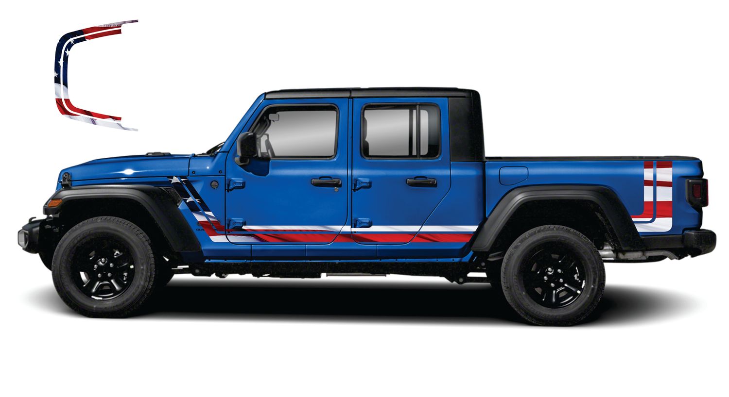 Jeep Gladiator Scrambler Stripe kit
