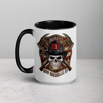 NRFD Big House 15oz mug w/ colored inside