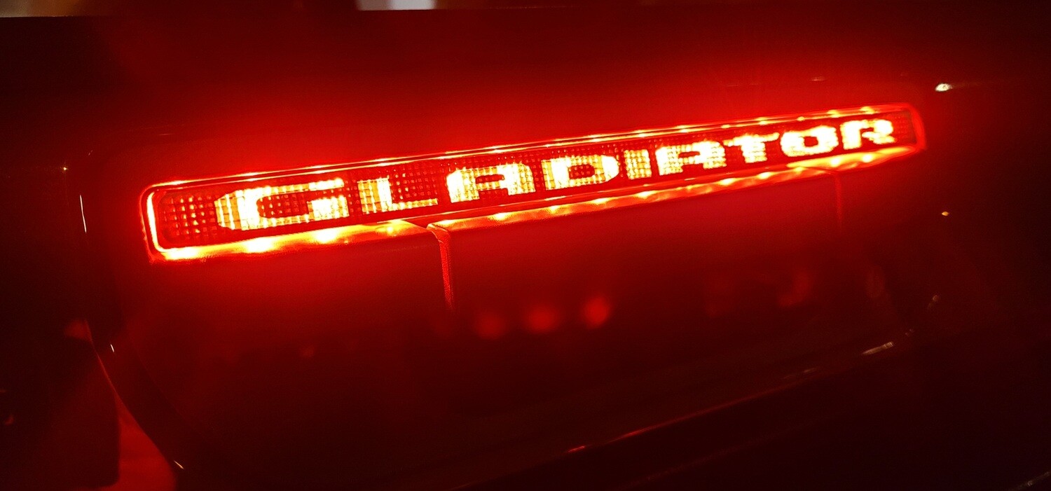 Fits Gladiator Brake Light Blackout Decal 2020-2026