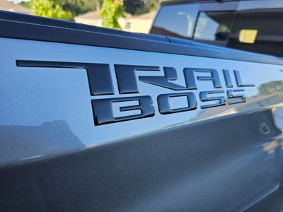 Chevrolet Siverado &amp; Colorado Trail Boss Emblem 2019-2025