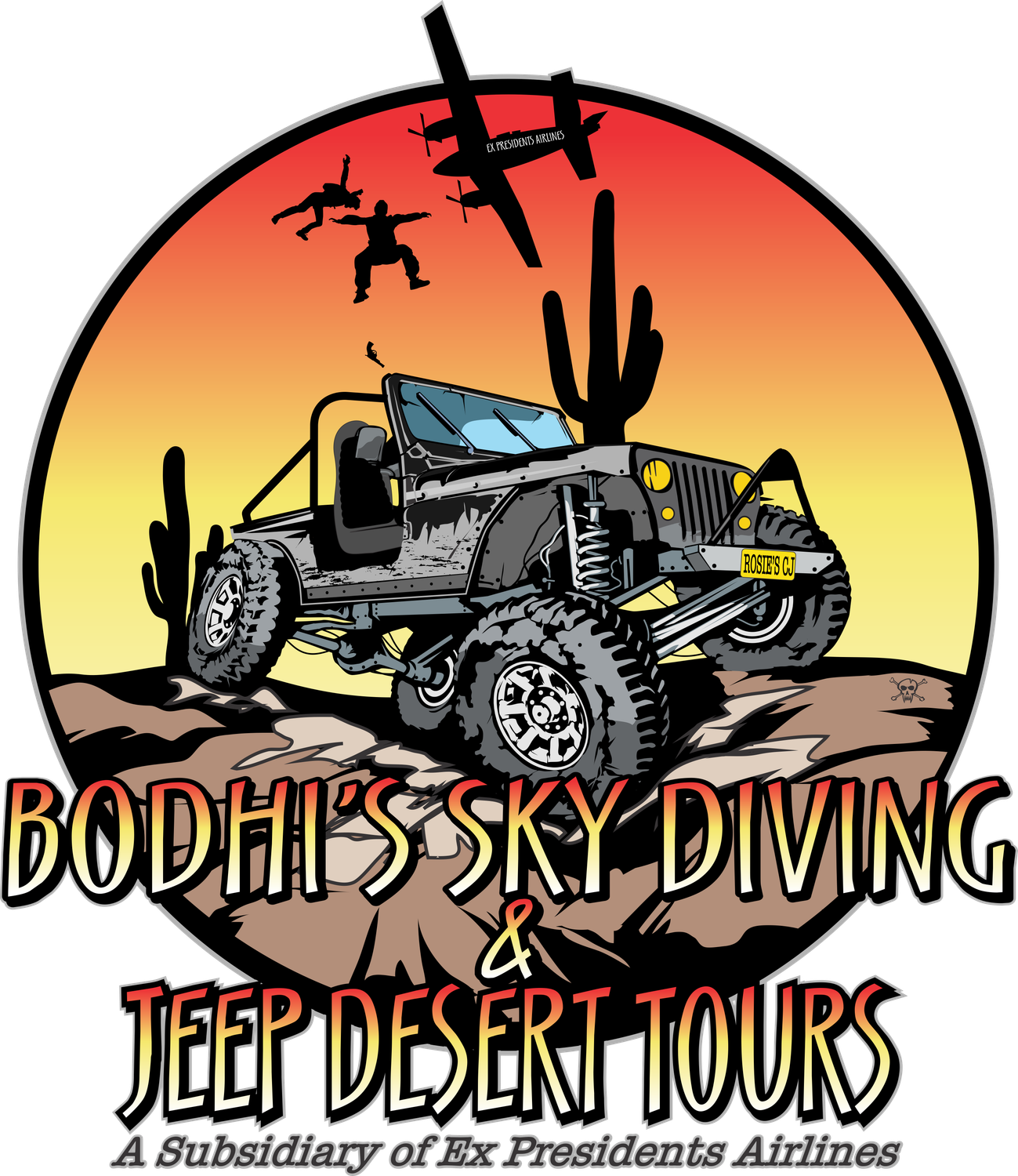 Bodhi's sky diving Mug