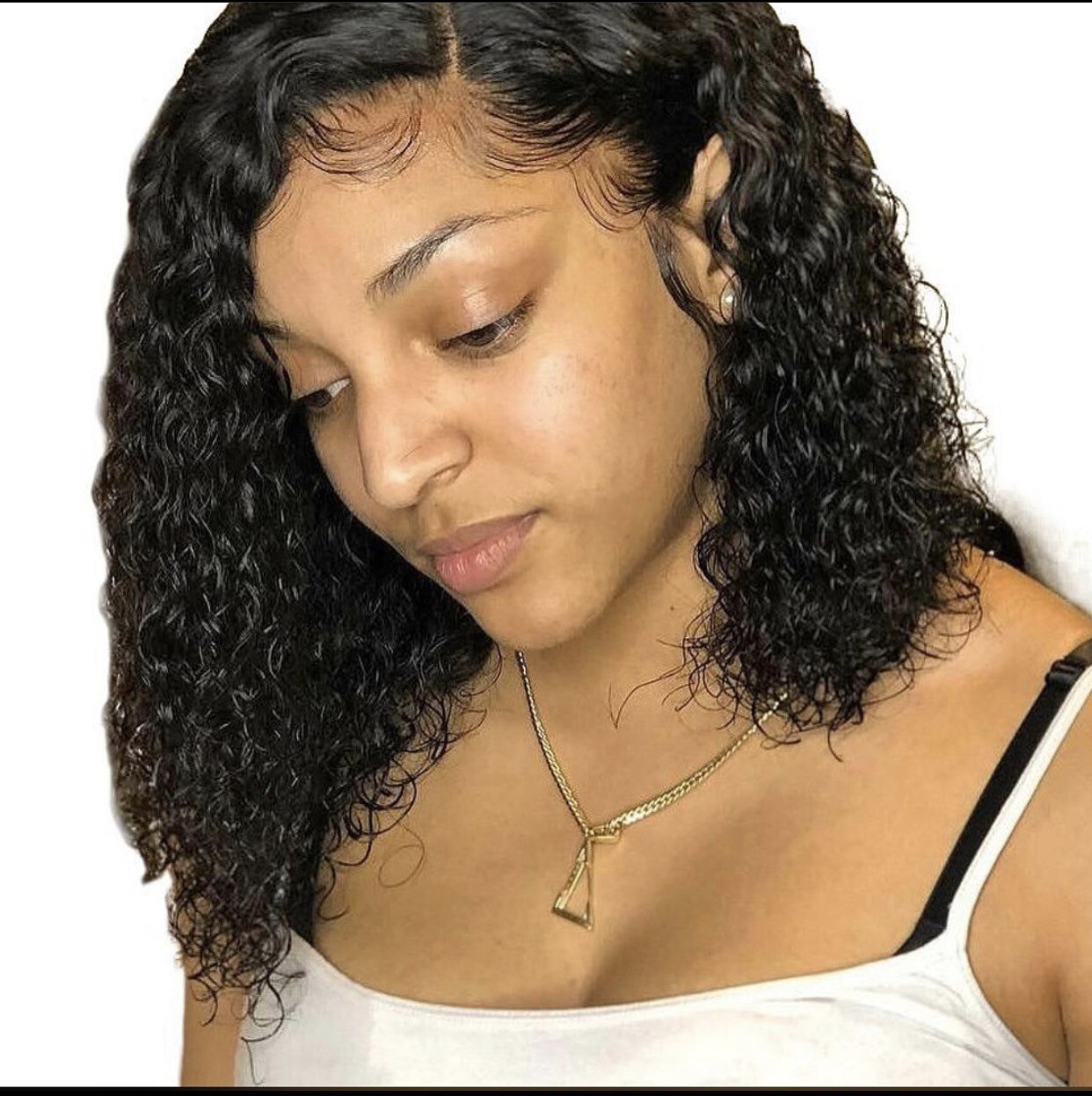 Deep Wavy Swiss Lace 13*4 Frontal Wig