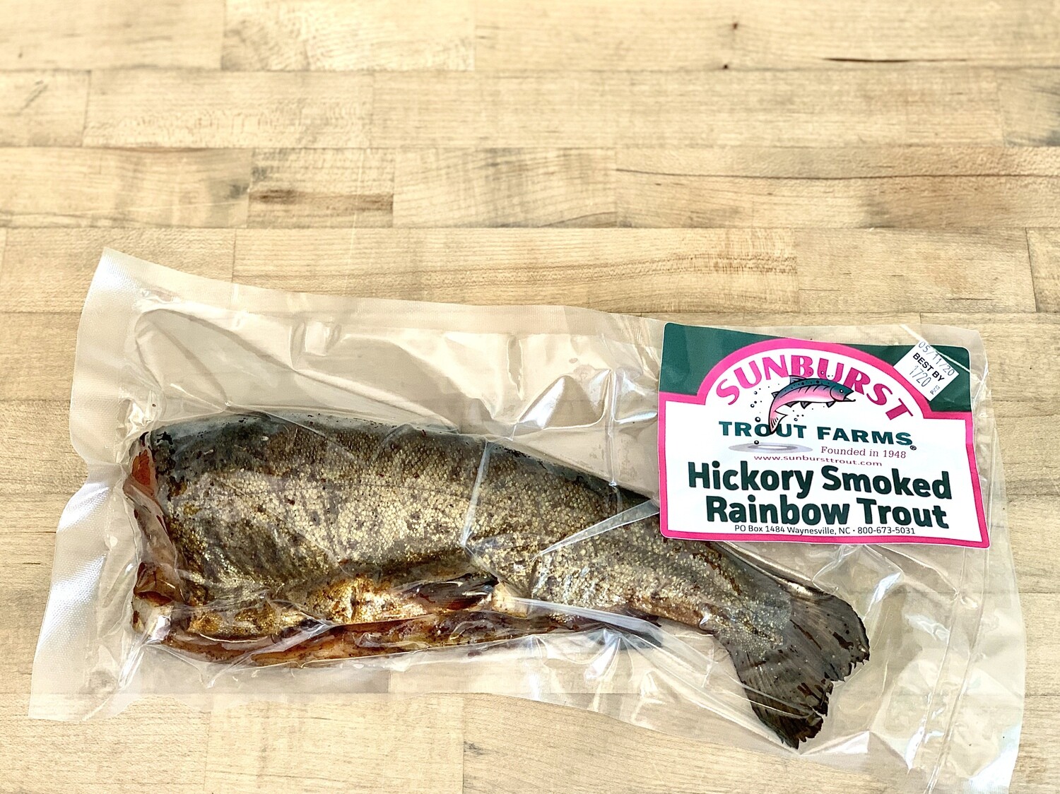 Whole Head Off Hickory Smoked Trout Whole Head Off Hickory Smoked Trout