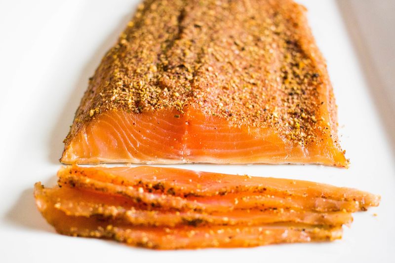 4oz. Pastrami Style Cold Smoked Rainbow Trout