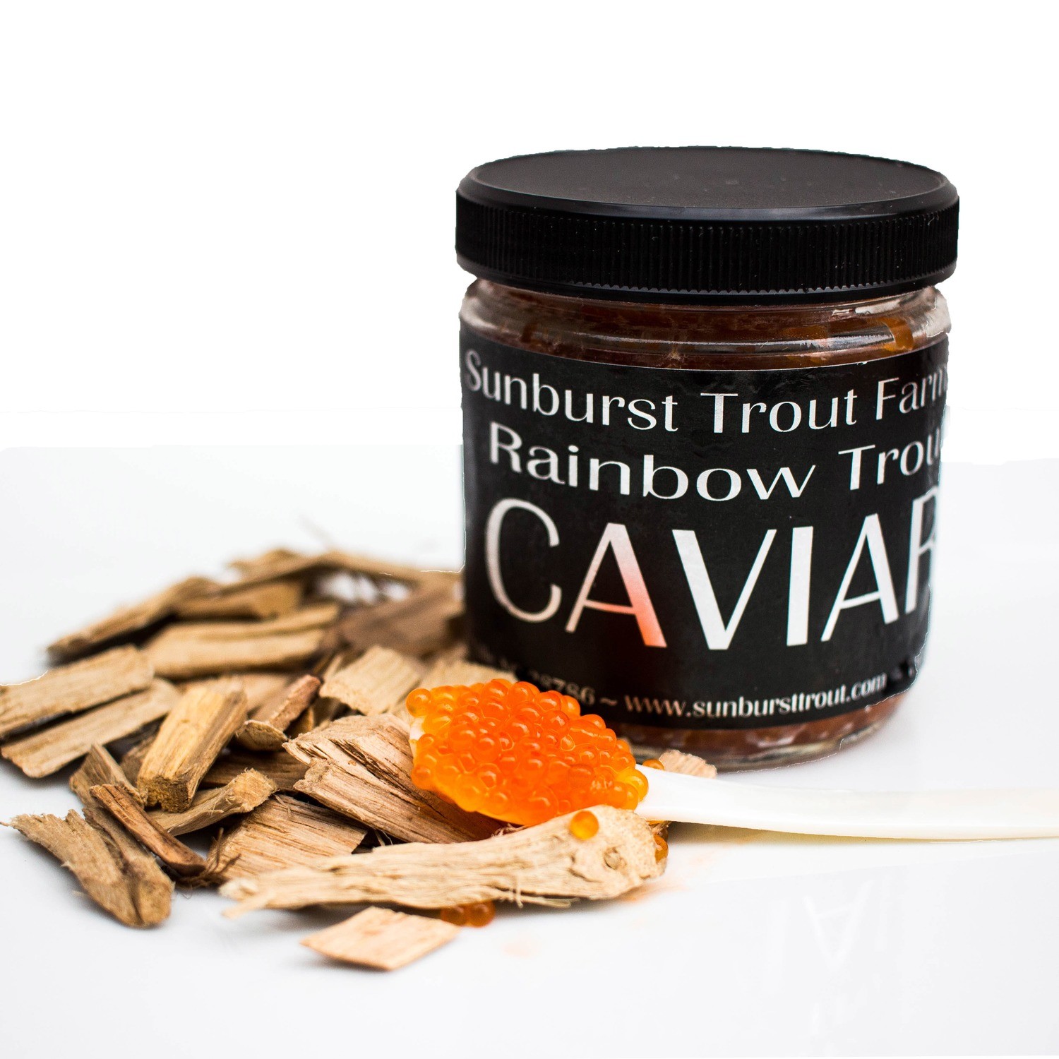 Smoked Rainbow Trout Caviar Smoked Rainbow Trout Caviar