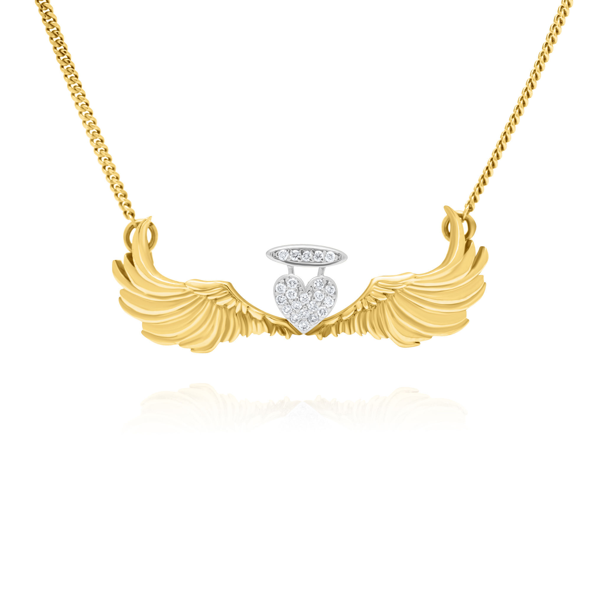 Diamond Heavenly  collection 14k -Adult- Necklace and Pendant