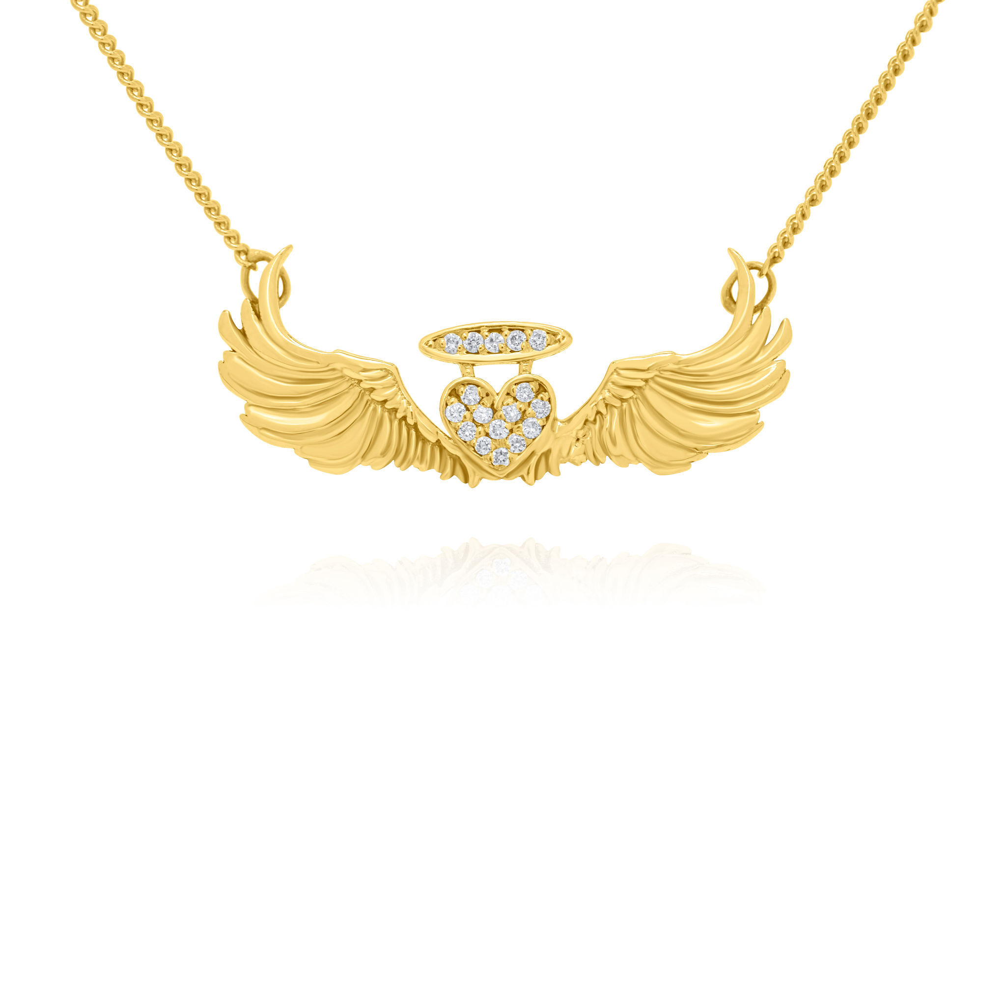 Diamond Heavenly collection 14k - Child -  Necklace and Pendant