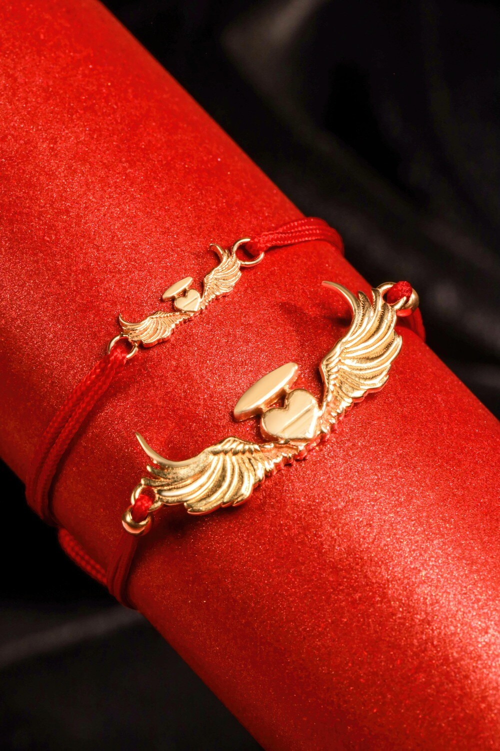 Gold 14k - Red Heavenly Bracelet