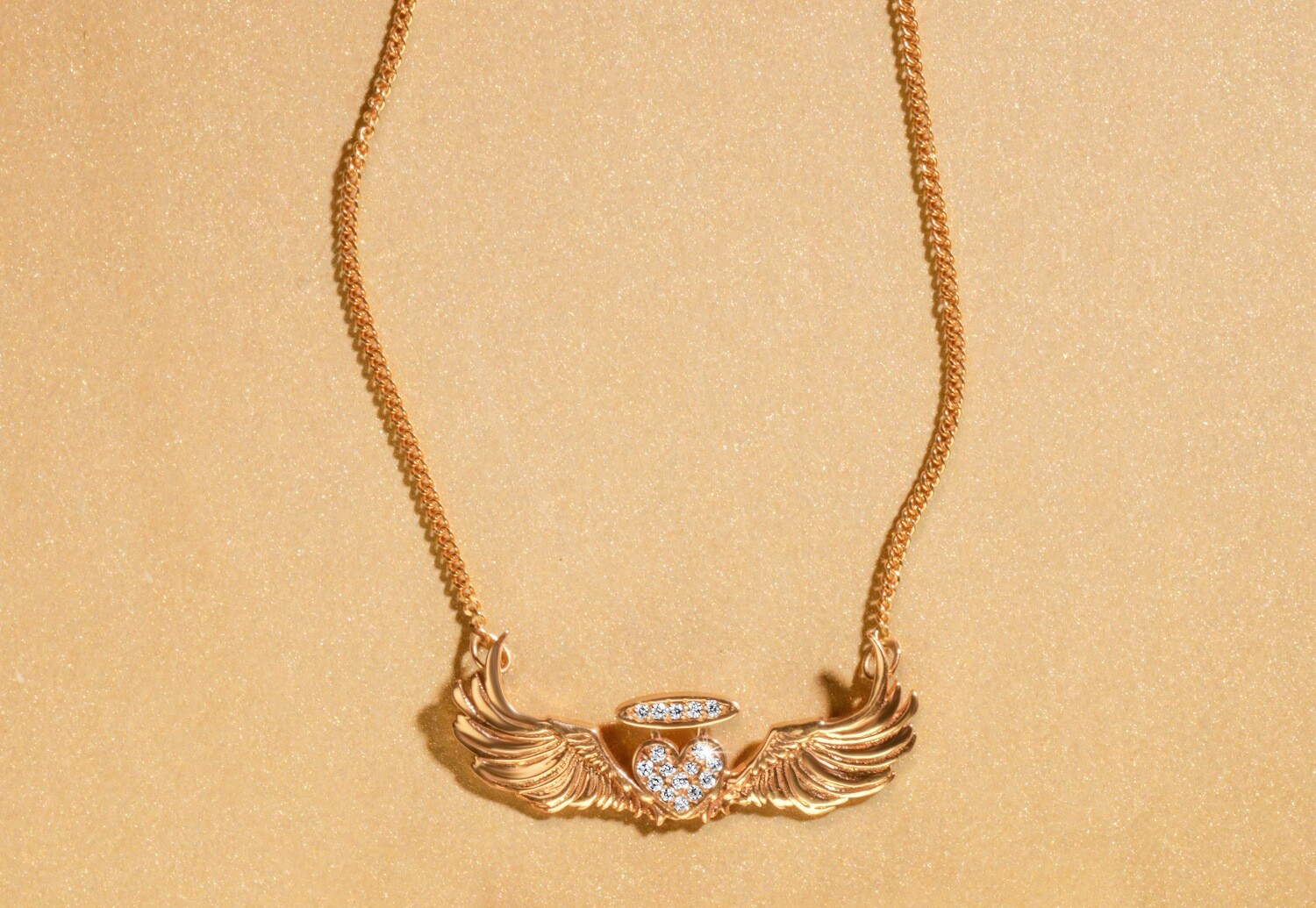 Diamond Heavenly collection 14k - Child -  Necklace and Pendant