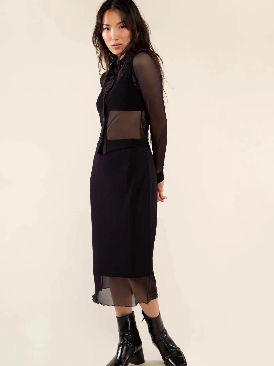 Bess Mesh Skirt