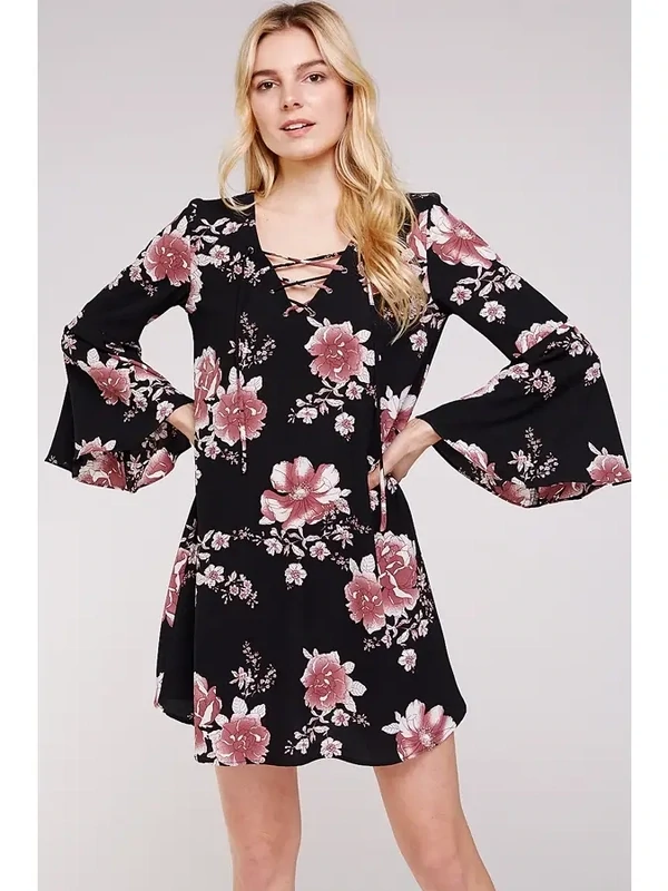Pink Peony Dress