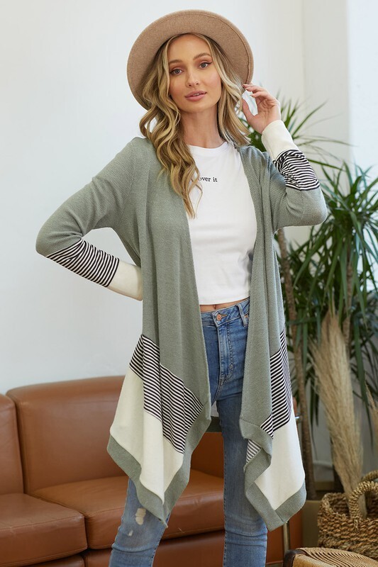 Silver Fox Tail Cardigan