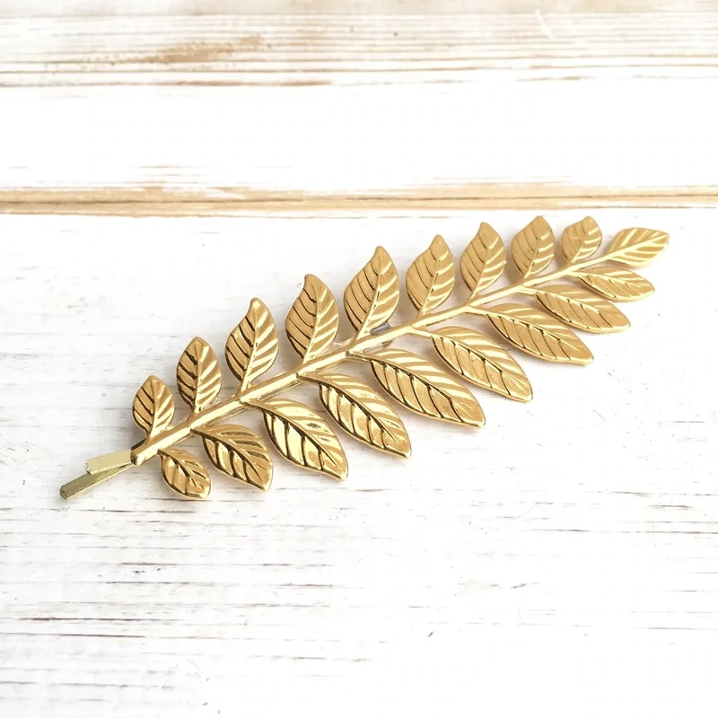 Leaf Branch Hair Pin