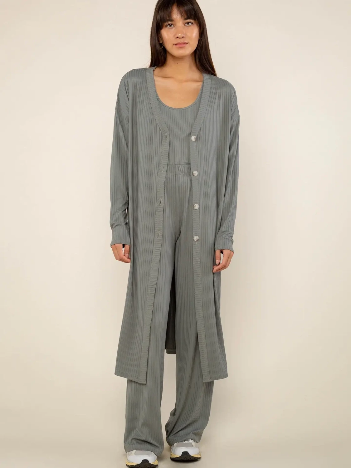 Lennon Ribbed Cardigan