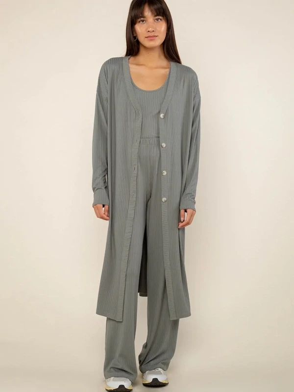 Lennon Ribbed Cardigan