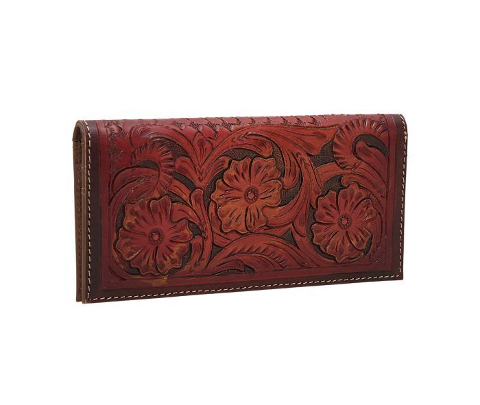 Zipper Red Wallet