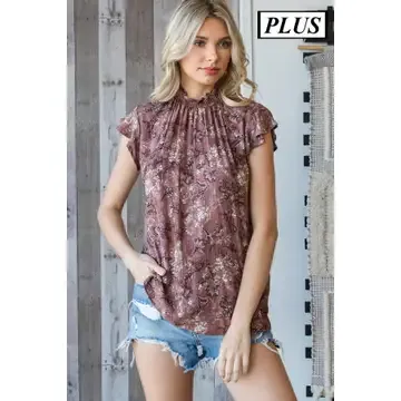 Carissa Plum Top