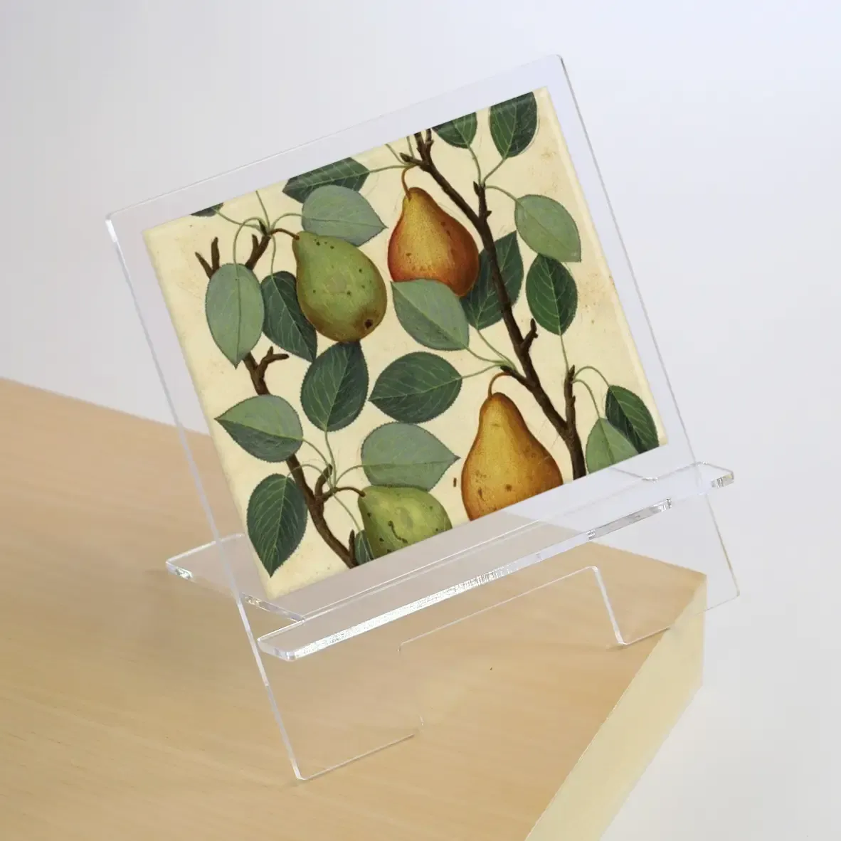 Pear Cookbook/Tablet Holder