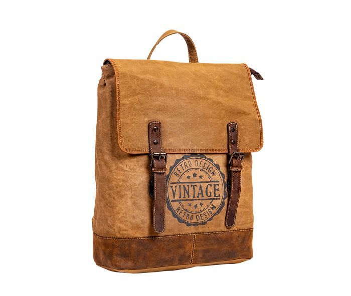 Water Stop Vintage Backpack Bag