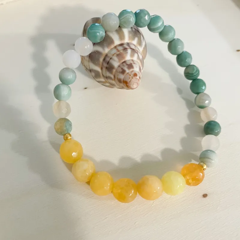 Ocean Blues Gemstone Bracelet