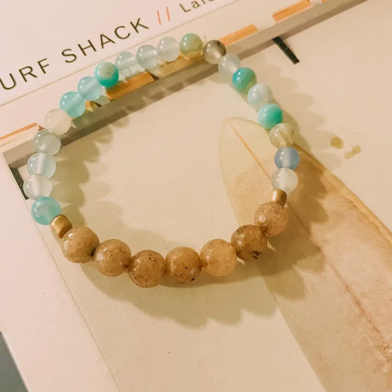 Surf Gemstone Bracelet