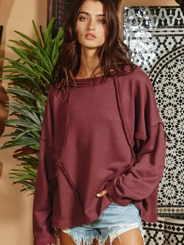 Aubergine Dream Top
