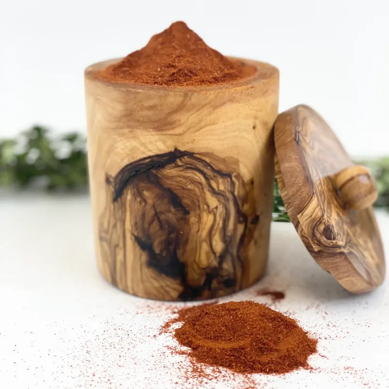 Olive Wood Spice Jar