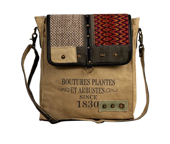 Sundown River Vintage Messenger Bag