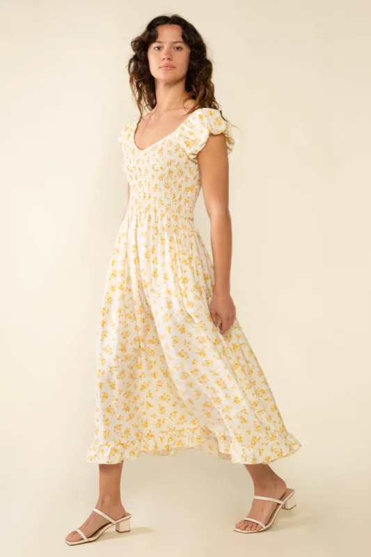 Solis Midi Dress