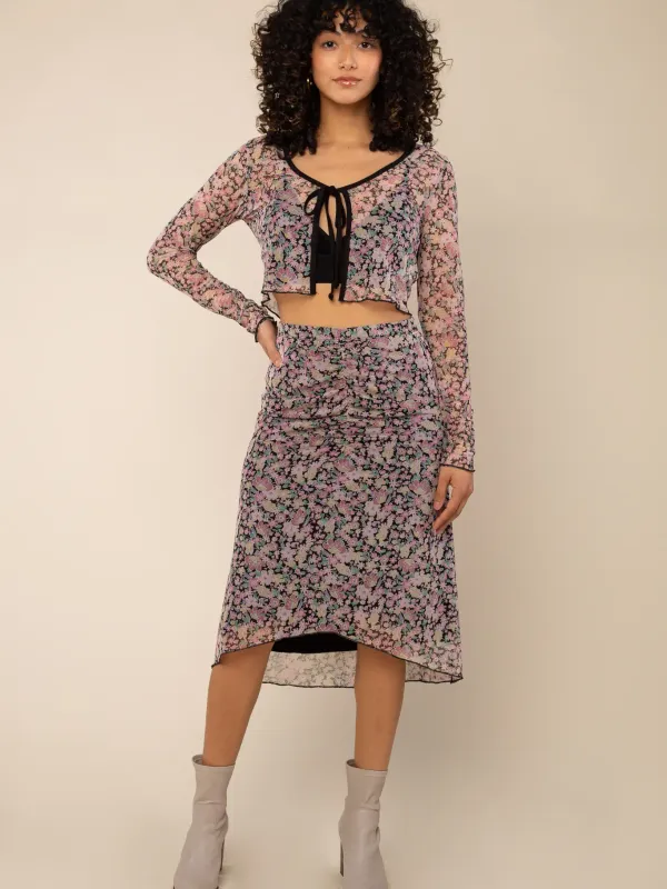 Abrielle Mesh Skirt