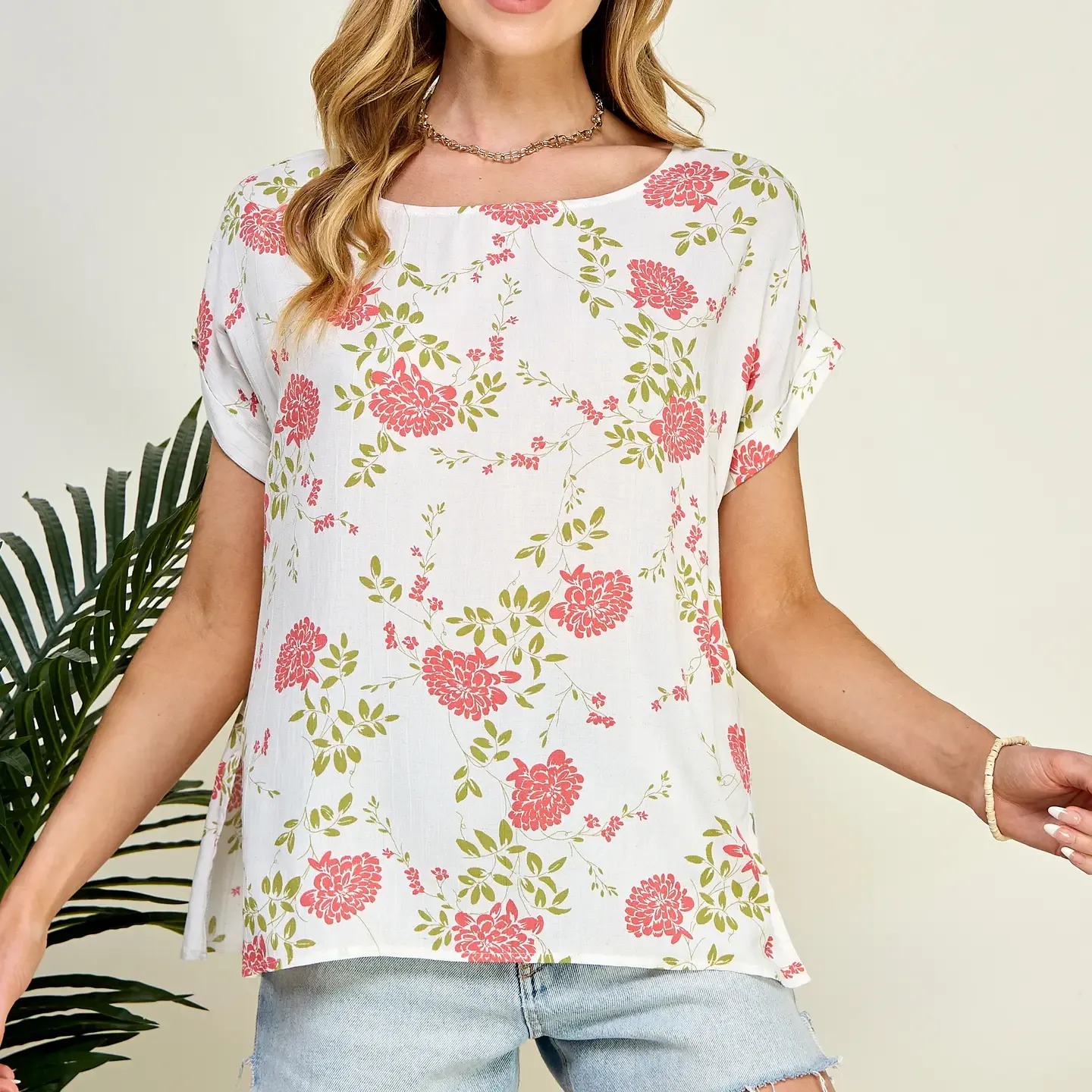 Pocket Full of Posies Top