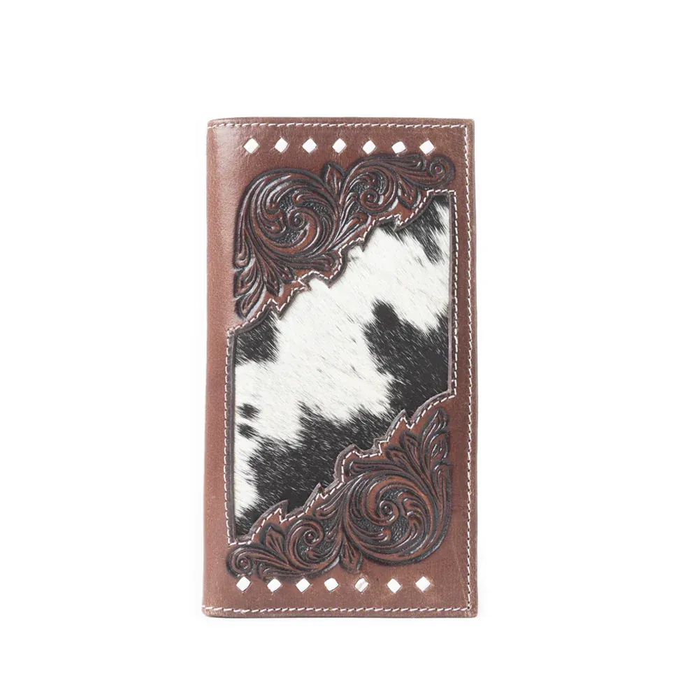 Blackhoof Handtooled Hairon Wallet