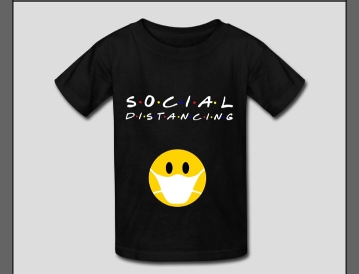 Kids Black Tee
