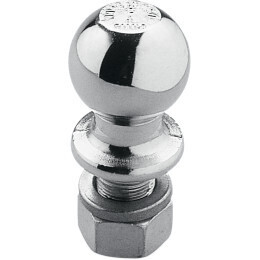 FULTON PERFORMANCE HITCH BALL STEEL 1-7/8" X 3/4" CHROME
