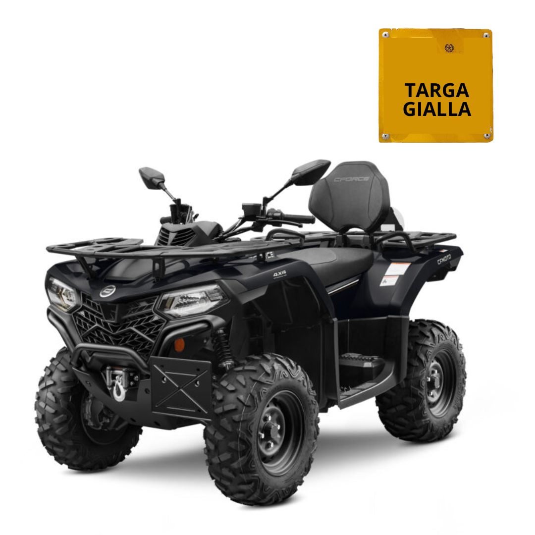 QUAD NEW X4 CFORCE 450 - PASSO LUNGO - OMOLOGAZIONE AGRICOLA T3- MODELLO CON EPS