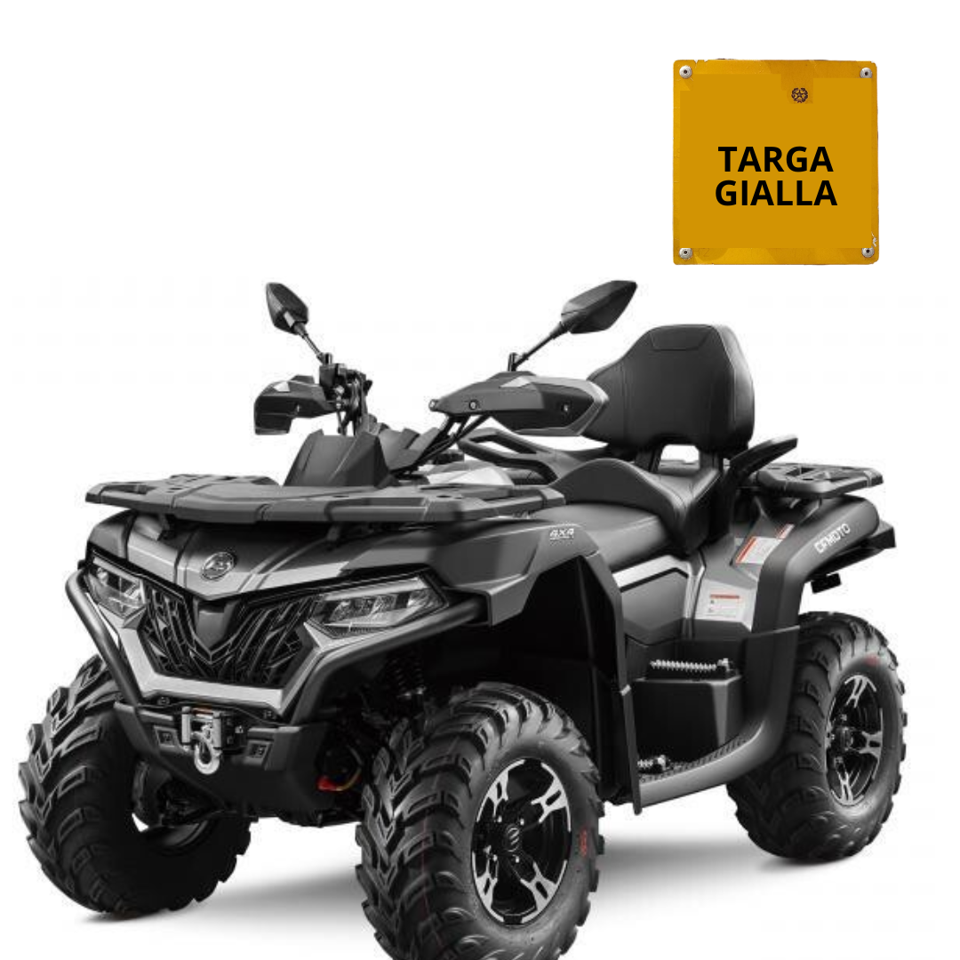 QUAD CFORCE 625 TOURING - OMOLOGAZIONE AGRICOLA T3