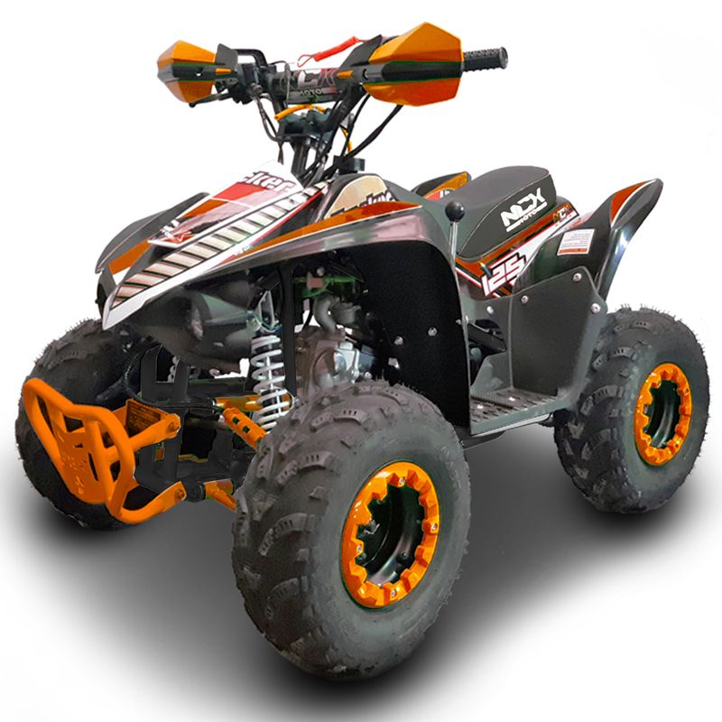 QUAD NCX TRACKER 125 R7 PARAMANI + COVER CERCHI INCLUSI
