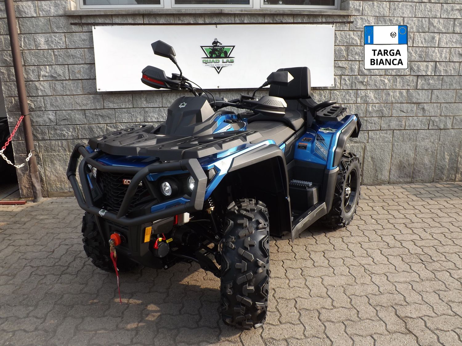 QUAD AODES PATCHCROSS 1000L  - L7e (targa bianca)