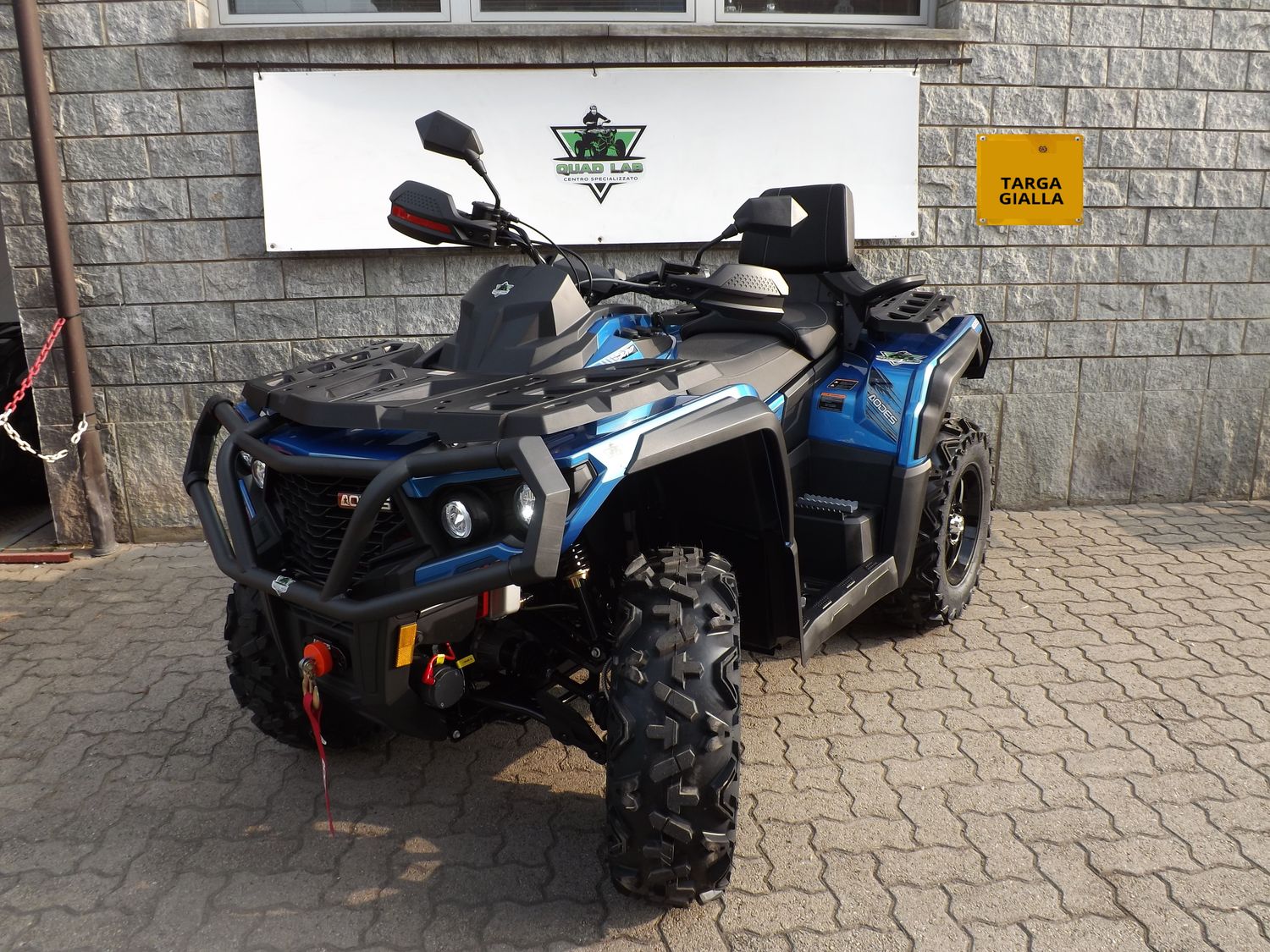 QUAD AODES PATCHCROSS 1000L  - T3b (targa gialla)