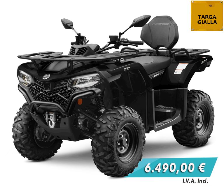 QUAD CFORCE 520 L X5 BASE (LUNGO) T3 AGRICOLO -  QUAD CFORCE 520 L X5 EPS (LUNGO) T3 AGRICOLO