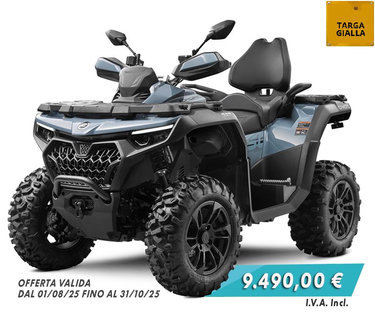 QUAD CFORCE 850 TOURING S T3 AGRICOLO (OFFERTA VALIDA DAL 01/08/25 AL 31/10/25)