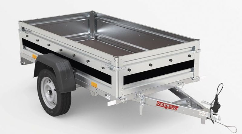 RIMORCHIO AGRICOLO AGRI-02 per ATV -UTV - per traino su strada quad/atv targa gialla