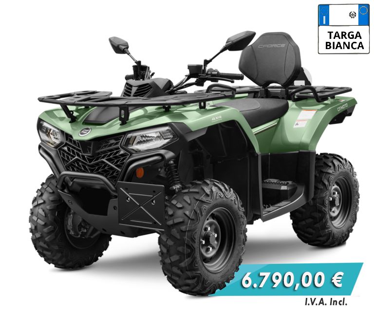 QUAD CFORCE 450 L X4 BASE (LUNGO) EURO 5+ QUAD CFORCE 450 L X4 BASE (LUNGO) EURO 5+