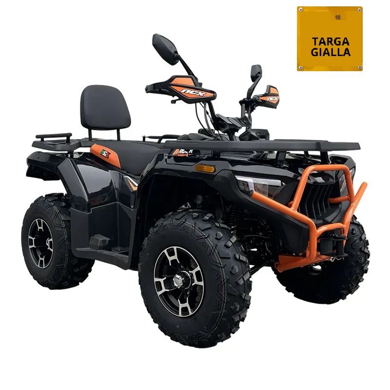 MAXI QUAD X-ROCK 270 4T R10 - targabile T3b (colore nero/arancione) MAXI QUAD X-ROCK 270 4T R10 - targabile T3b (colore nero/arancione)